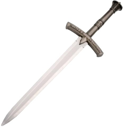 GoT Schwert - Jon Snow Longclaw Sword - Dolch - Dagger - Targaryen Messer - Stark Winter is Coming - LARP (Brieföffner Ned Stark Ice)