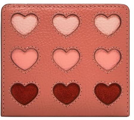 Fossil Damen Logan Reisezubehör-Bi-Fold-Brieftasche, orange, 10.16 cm L x 2.54 cm W x 8.89 cm H