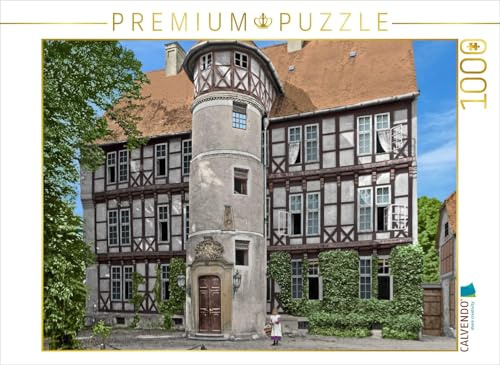 CALVENDO Puzzle Salzwedel – Hauptgebäude Probstei (Heute Danneil-Museum) um 1907 | 1000 Teile Lege-Größe 64 x 48 cm Foto-Puzzle für glückliche Stunden