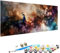 Numéro d’Art petit format – Loisir créatif Animal Kit de peinture par numéros – Activité détente et créative Paon – Version française 3 Pinceaux et Peintures Acryliques Peinture NuméRo 60x120cm M-04