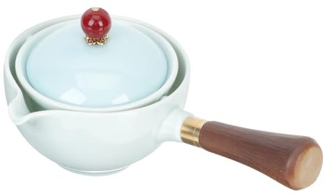 MAGICLULU Tetera de Cerámica Calentada Es Tetera Giratoria Elegante China