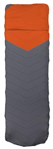 Klymit V-Bettlaken für Isomatte, Orange/Grau