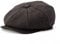 BOTVELA Herren 8 stück Wollmischung Ballon- Flatcap fischgrätmuster in Classic 5 Farben Large Kaffee