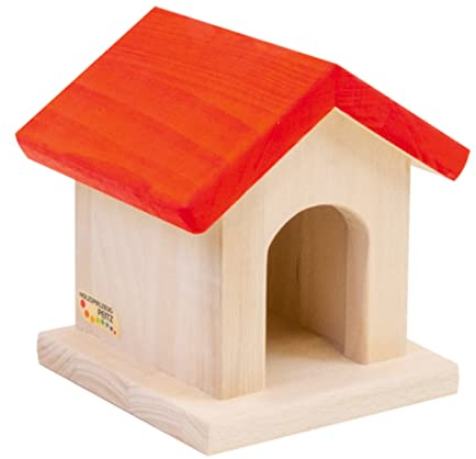 Hundehütte | Kinder-Bauernhof-Zubehör | Spielzeug 4058