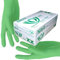 SFM ® GREENLETS Nitril : XS, S, M, L, XL grün puderfrei F-tex Einweghandschuhe Einmalhandschuhe Untersuchungshandschuhe Nitrilhandschuhe XS (100)