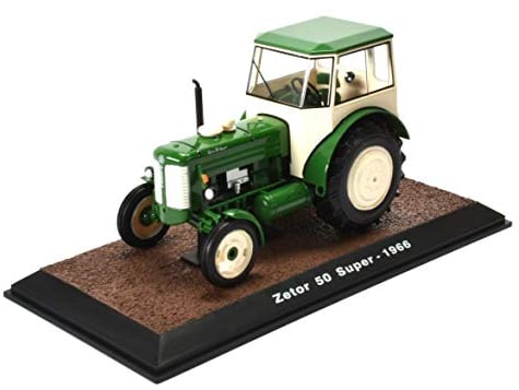 IXO/ALTAYA/ATLAS Zetor 50 Super DDR 1964 Traktor Landmaschine Schlepper Fertigmodell Maßstab 1:32
