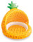 Intex Piscina per bambini con ananas, 40 x 37, per età 1-3 anni