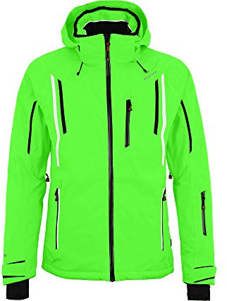 Bergson Riley | Herren Skijacke, wattiert, 20000 mm Wassersäule, Green Gecko [272], 60 - Herren
