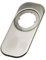 Amig - Embellecedor de Escudos de Seguridad para Cerraduras - 165 x 74 mm - Para Evitar Rayar Puertas con las Llaves - Con Forma Rectangular - Acero inoxidable 18/8