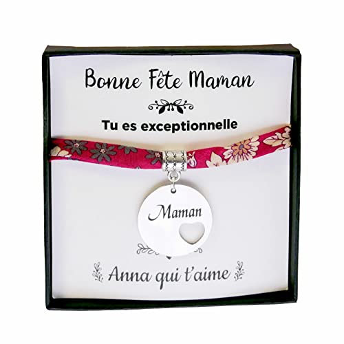 Bracelet Liberty │Cadeau Fête des mères │Cadeau personnalisé │Bonne Fête maman