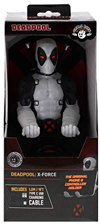 Cable Guy -Marvel Deadpool X-Force Controller Handy Tablet Halter Halterung Figur Tischdeko Fanartikel