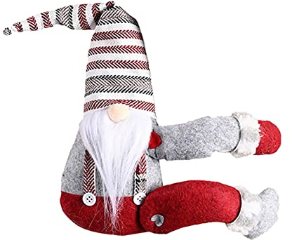 Vorhanghalter Vorhang Raffhalter Set Weihnachten – Gardinen Schlaufenschal Gardinenkordel Halter Vorhänge mit Klettverschluss als Weihnachtsdeko Kinder Gardinen Weihnachtsdeko (B, One Size)