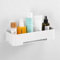 YOHOM Weiß Selbstklebende Duschkorb Ohne Bohren für Badezimmerwand Kunststoff Shampoo Halter Caddy für Dusche korb Organizer Behälter