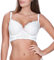 Freya Offbeat Side Support Bra White White 34GG