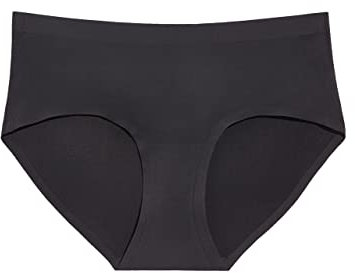 KNIX Women Leakproof Period Underwear Boyshort – Heavy Flow Protection, Absorbs 4–7 Super Tampons - Black, Large (1 Pack)
