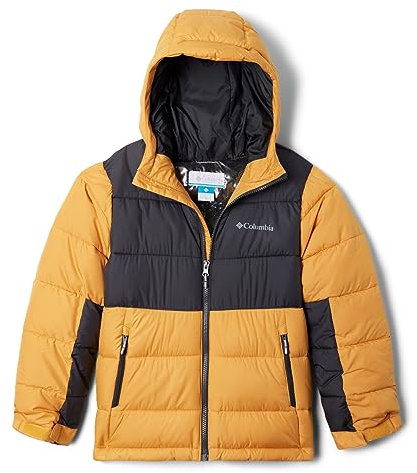 Columbia Unisex Kinder Pike Lake Ii Hooded Jacket Jacke, Roher Honig, Squalus, 140