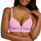 Maidenform Women's One Fab Fit Wireless Demi Bra with Convertible Straps & Lightly Lined Cups, Paper Orchid