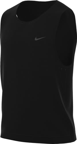 NIKE DV9833-010 M NK DF Primary STMT Tank Vest Herren Black/Black Größe L