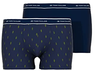 TOM TAILOR Boxershort 4er Pack Herren Basic Unterhosen aus natürlicher Baumwolle