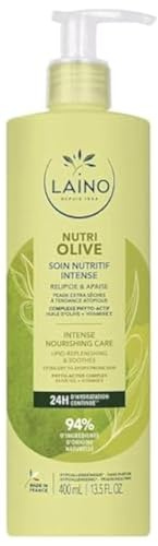 Laino Nutri Olive Nährstoffpflege, intensiv, extra trockene Haut, mit atopischer Tendenz, 400 ml