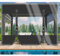 ZHUSHOU Abdeckplane Wasserdicht Transparent Plane mit ösen 2.4x4m,Anpassbar Abdeckplanen Tarp für Pflanzenisolierung,Möbel staubdicht,Regenschutz terrasse,pavillon,gartenzaun