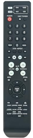AULCMEET AH59-01643Y Telecomando di ricambio compatibile con ricevitore DVD Samsung Home Theatre AH59-01643C HTQ100 HT-Q100W HT-Q100 HTQ100W
