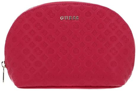 GUESS Dome Cosmetic Pouch Bright Pink
