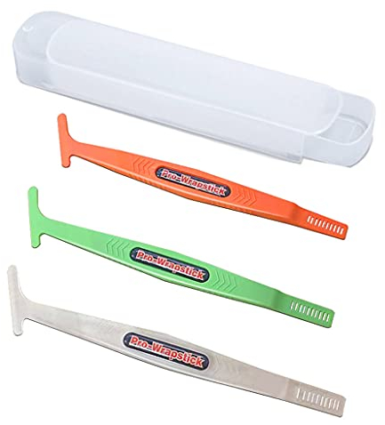 SCUDGOOD 3x Wrapstick Micro Mini Rakel Set Satisfy für kleine schmale Stellen Folienwickel Applikationswerkzeug Set Auto Rakel