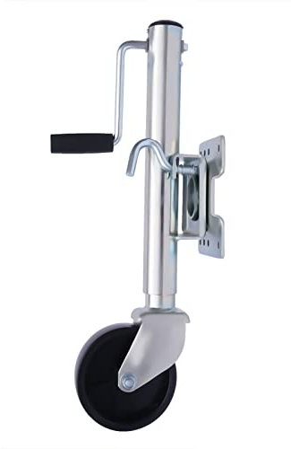 Qussse Automatikstützrad Stützrad Schwerlast PKW Anhänger Rad Stützrad & Metallfelge 1200LB Stützrad für PKW Anhänger Trailer