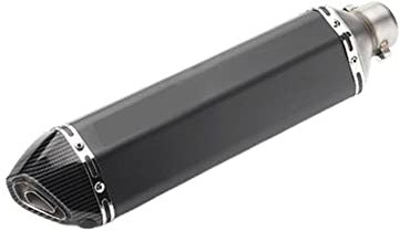 TUHBCX Motorräder Auspuffanlage Universal Für Akrapovic XJ6 Modified Muffler Pipe Zubehör Motorrad Auspuffrohr Für MT07 09 03 Echappement Moto Db Killer Schalldämpfer(09)