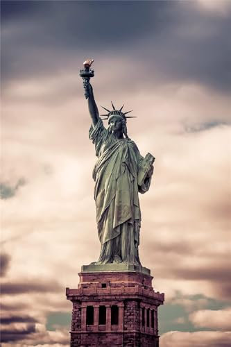 Statue Of Liberty-6000 Piece Jigsaw Puzzle, Beautifully Illustrated Puzzle, Large Jigsaw Puzzle Game Decompression Toy, Suitable For Family And Friends Puzzle Lovers