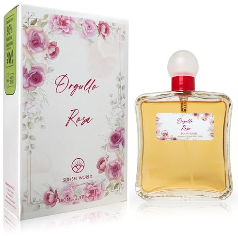 Orgullo Rosa - Kompatibel mit L’Interdit by Givenc. Eau de Cologne Intensiv 100 ml, Pheromone Parfum Damen, Äquivalentes Parfüm