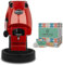 Caffè Stile Macchina da Caffè con 50 Cialde ese 44 mm - Modello Baby Frog Macchinetta a Cialde – Compatta 450W - con Funzione Stand-by e Serbatoio da 1.5L (Rosso)