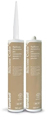 Silicone Color KK 151, Sigillante Decorativo per Ceramiche e Mosaici, 310 ml