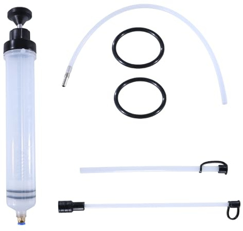 Fluid Extractors Extraction Fill Pumps Fluid Syringes Pumps Manual Suction Vacuum Fuels Car Transfer with Long Rubber Hose Rubber Hose Extractors
