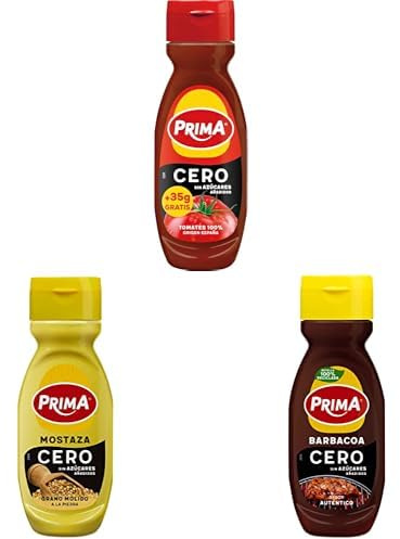 Prima Pack salsas cero azúcar