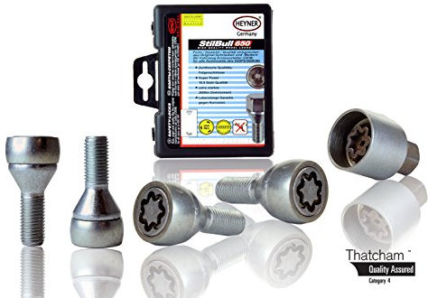Fits Renault Megane Mk3 Heyner Germany Locking Wheel Nuts Set 4 Car Security Locks Anti-theft 074/5