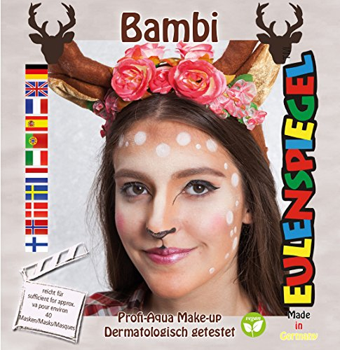 EULENSPIEGEL Profi Aqua Makeup Bambi 6 Teile