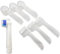 6 Schutzhüllen für elektrische Zahnbürsten + Etui Kompatibel mit Oral B Rundkopf-Zahnbürsten