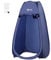 Outsunny Tienda de Ducha Pop Up Tienda de Campaña Instantánea con Protección UV Techo Impermeable y Asa para Camping Ciclismo Baño Ducha Playa 100x100x185 cm Azul Turquí