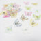 20 Stück Spitze Organza Stickerei Schmetterling Applique Patches Sticker Aufnäher Applikation Flicken zum Aufnähen Gestickte Basteln und Dekorieren Kleidung Gardine Tischtuch Taschen Schal,Mischfarbe
