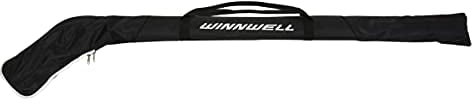 Winnwell Hockeyschlägertasche – verstellbare Hockeytasche mit Reißverschluss für Ihre Hockeyschläger – hält 3–4 Schläger