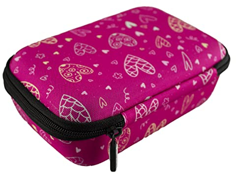 de caseroxx Sac pour Appareil Photo Enfant adapté pour V-Tech Kidizoom Duo DX dans de Nombreuses Couleurs et Designs, Sac de Rangement Protecteur