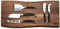 Laguiole Style de Vie Premium Line, Käsemesser-Set, 5-teilig, schwarz