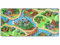 Primaflor Spielteppich mit Dino-Design - Spielteppich für Kinder 160 x 200 cm - pflegeleichter Kinderteppich mit Straßen