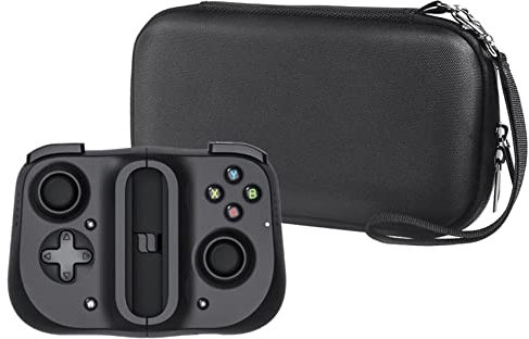 Sac de rangement portable de qualité supérieure pour manette de mobile Kishi (coque uniquement), Noir