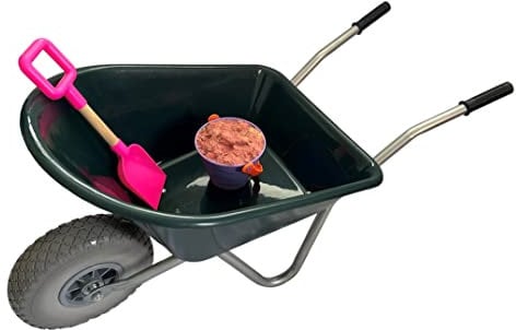 Spencer UK Childrens Wheelbarrow (Green)