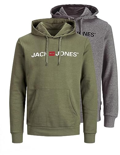 Jack & Jones Male Hoodie, Pack of 2, M