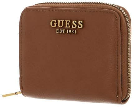 GUESS Arja SLG Small Zip Around Wallet Cognac