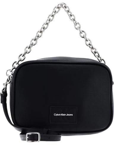 Calvin Klein CKJ Sculpted Camera Bag18 W/Chain Black
